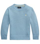 Polo Ralph Lauren Bluse - Strik - Lyseblå