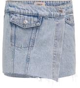 Kids Only Shorts - KogElla - Light Blue Denim