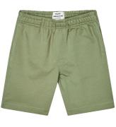 Mads NÃ¸rgaard Shorts - Light Terry Seano - Oil Green