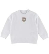 Calvin Klein Sweatshitt - Crest Logo - Bright White