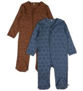Pippi Baby Natdragter m/f - Natdragt - 2-pak - Blue Mirage